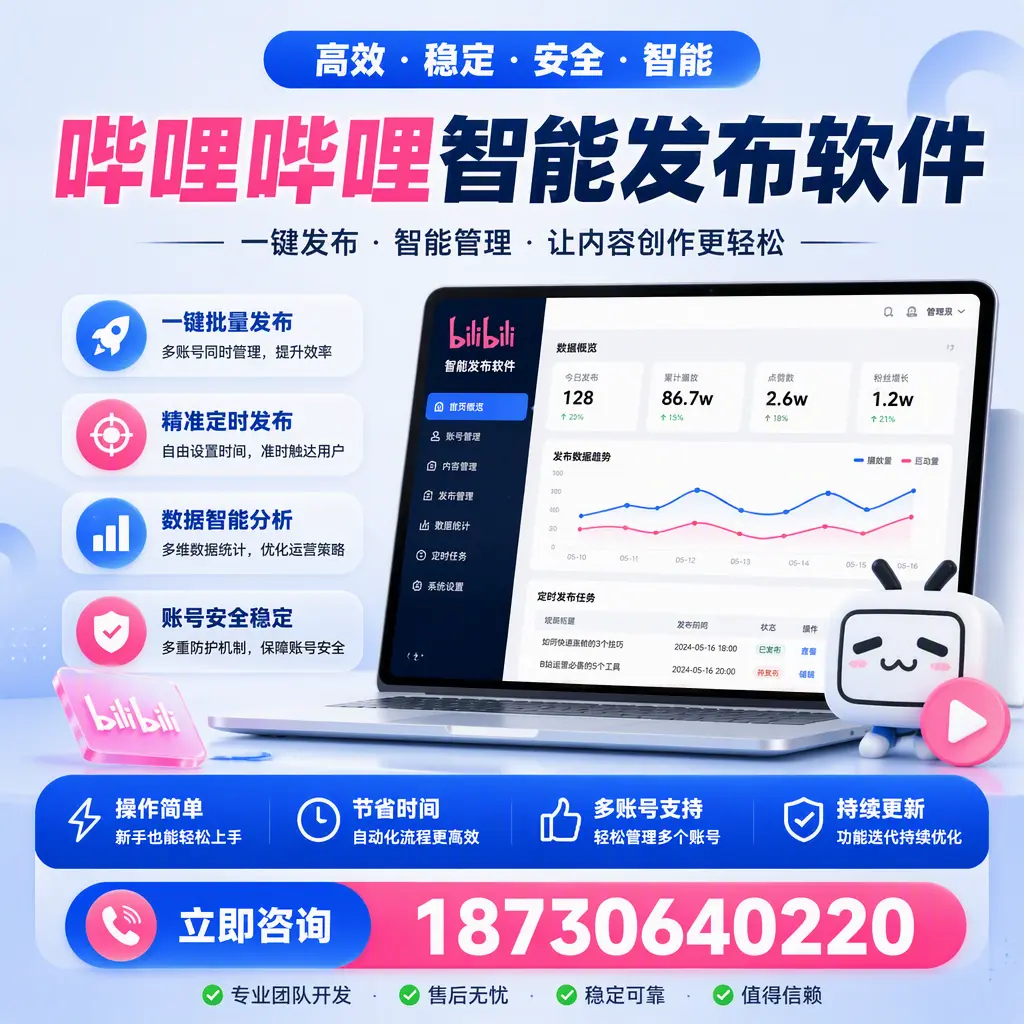 如何在 茂名 制定有效的哔哩哔哩智能发布策略